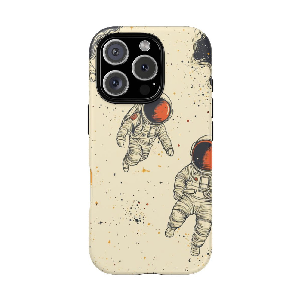 Astronauten Zwevend in de Ruimte Patroon