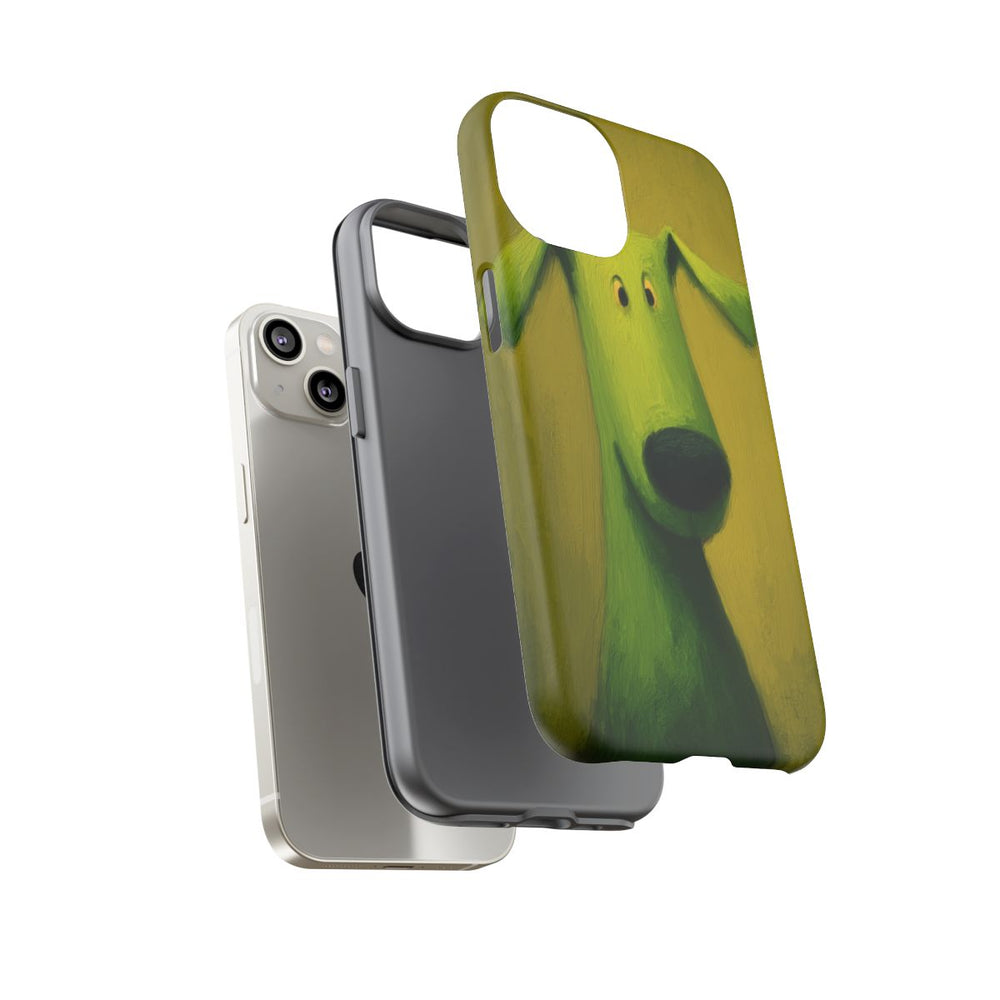 Groene Hond Mat Hoesje