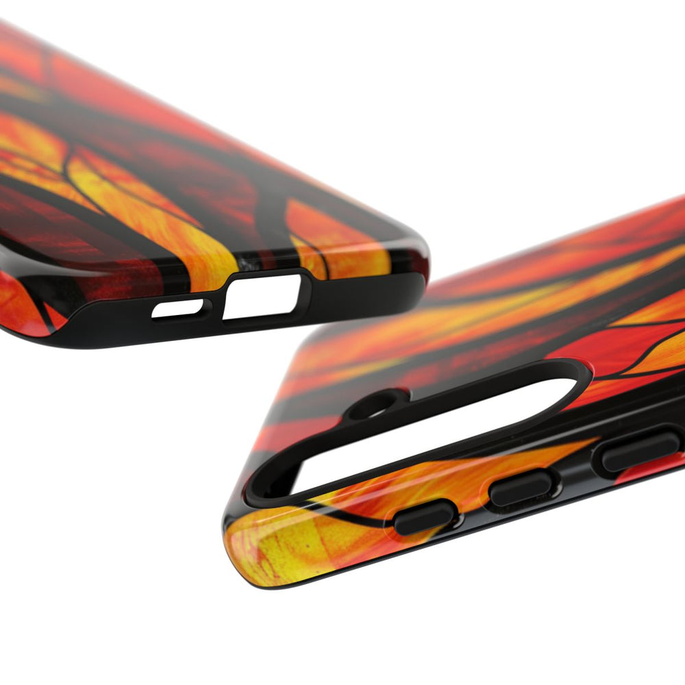 Glas-in-Lood Vlammen Design