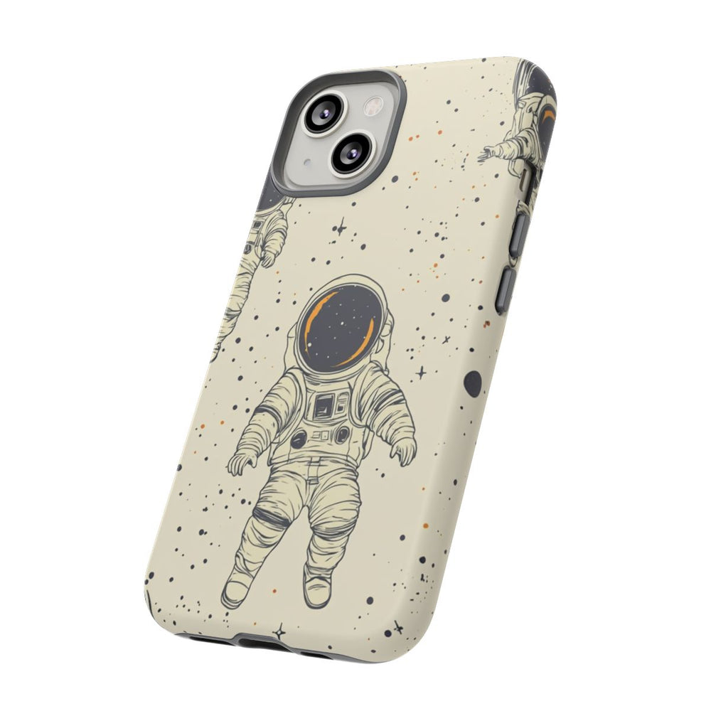 Zwevende Astronauten en Ruimtepatroon
