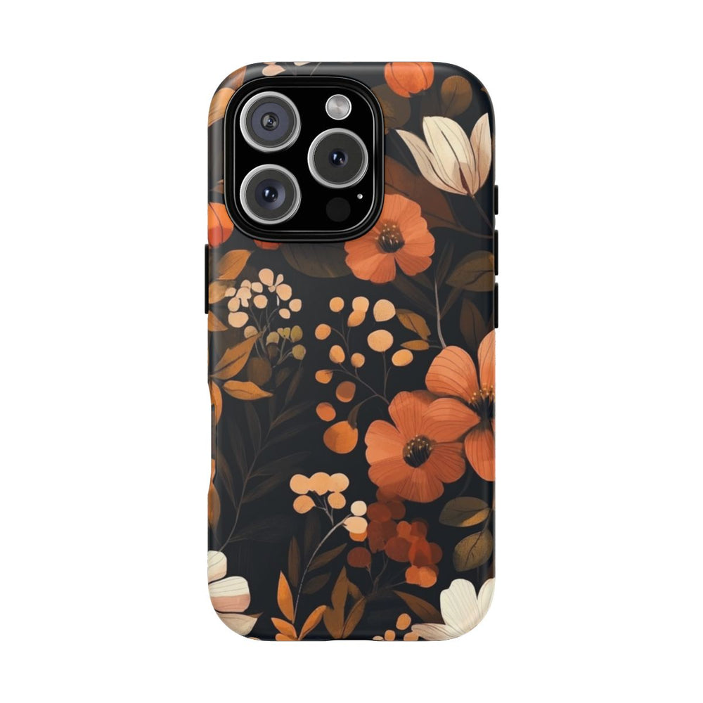 Herfstachtig Bloemenpatroon