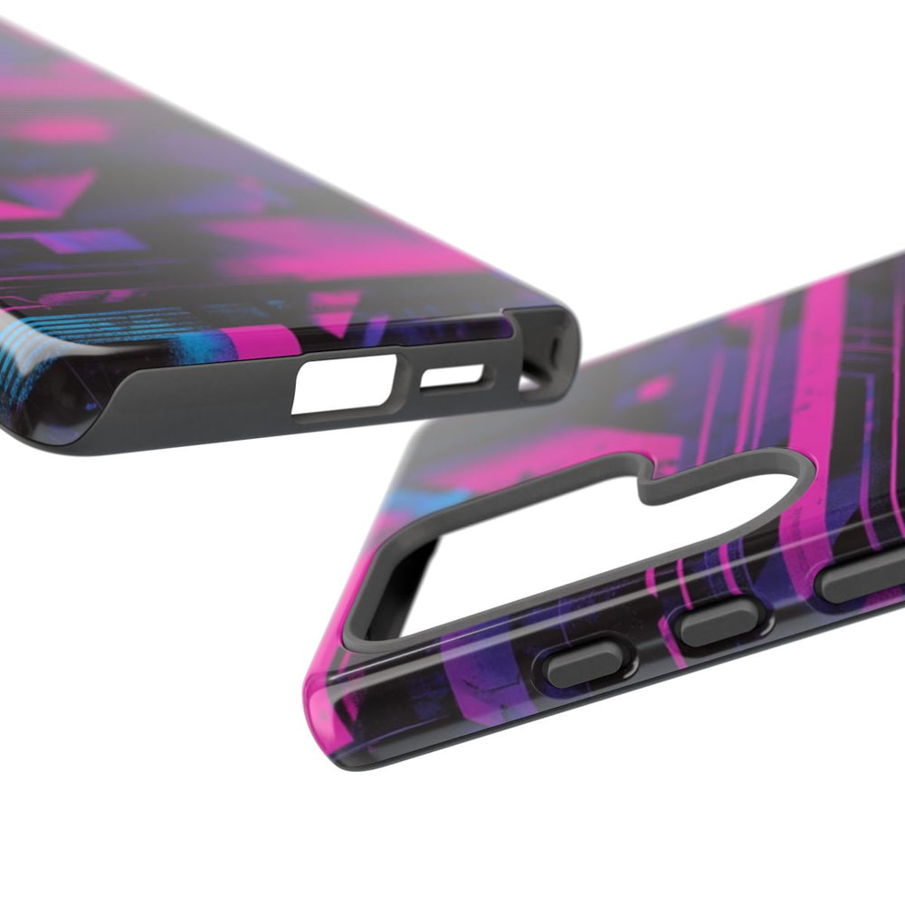 Neon Geometrisch Abstract Patroon