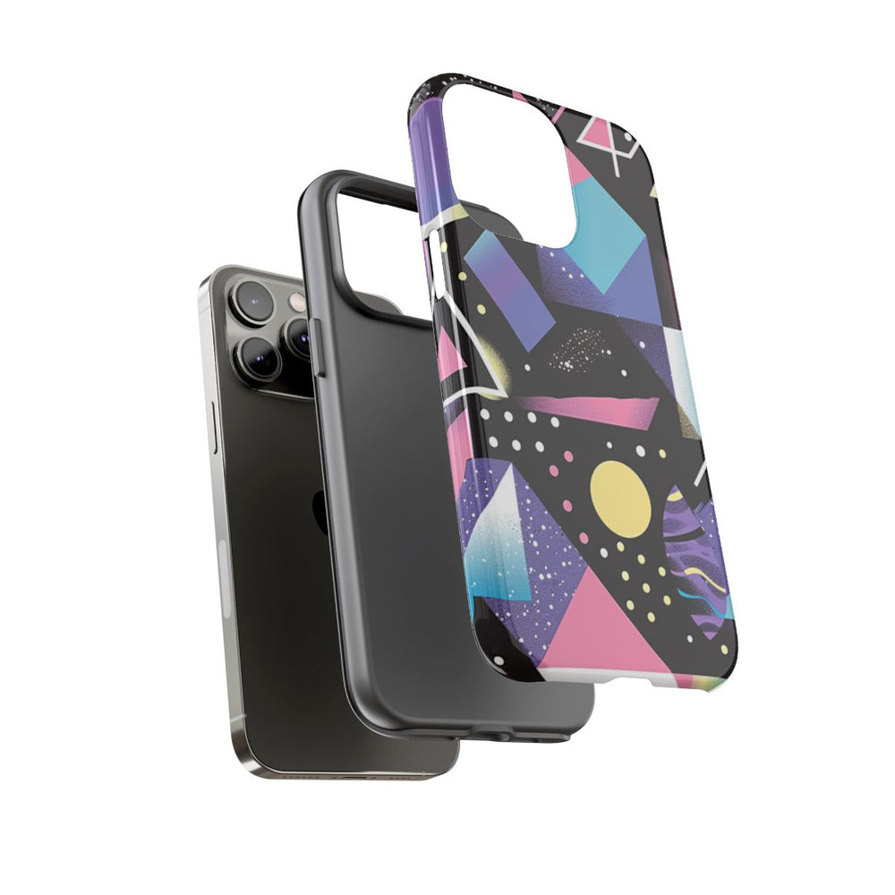 Geometrisch Vaporwave Abstract Patroon