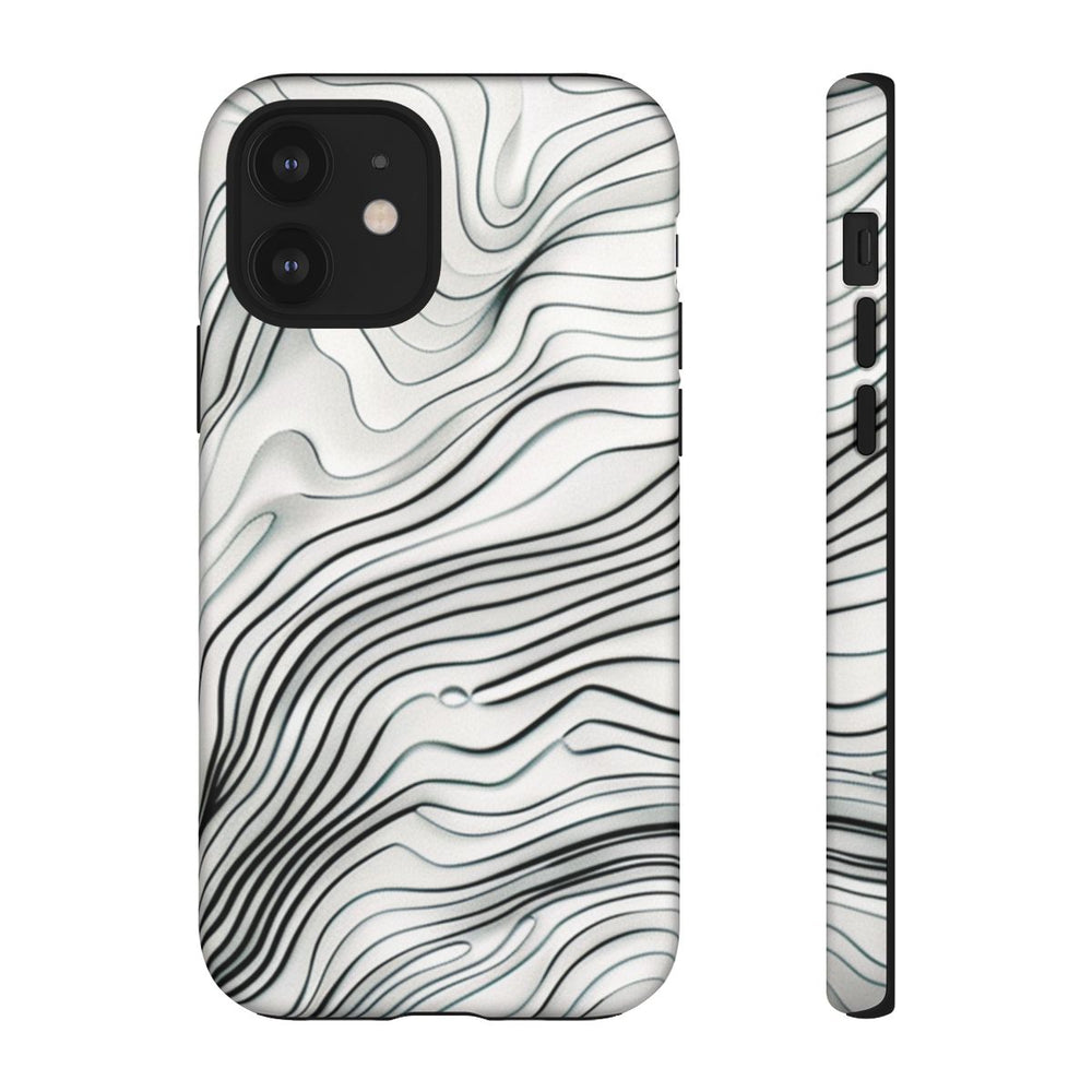 Minimalistische Topografische Lijnen