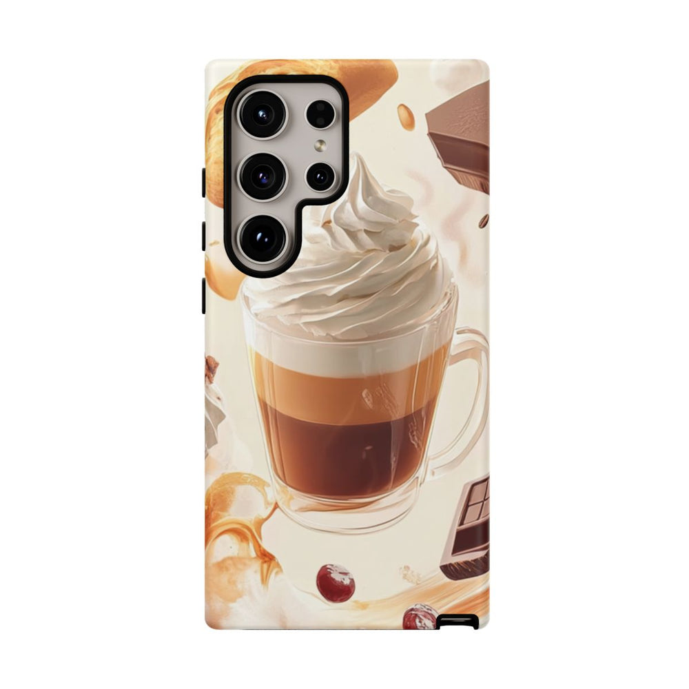 Dynamisch Ontwerp met Koffie en Gebak