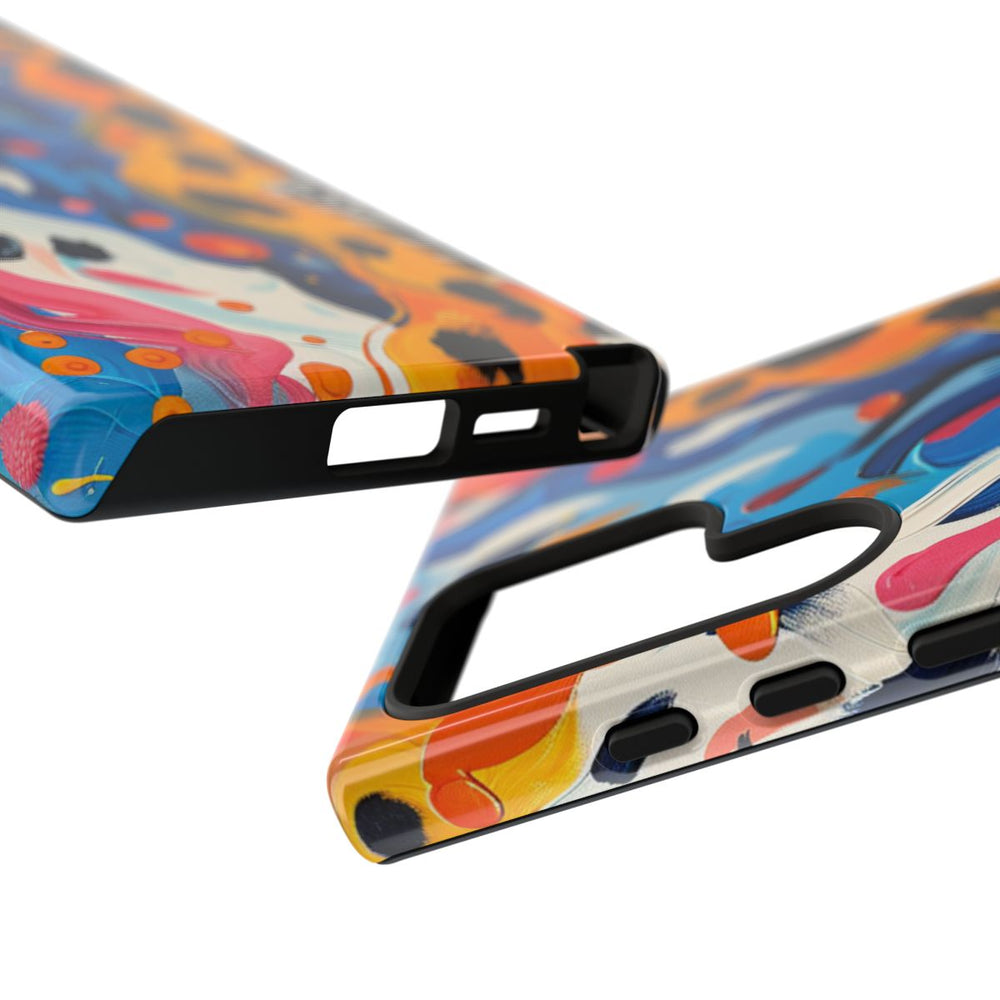 Abstract Kleurrijk Zebra Patroon