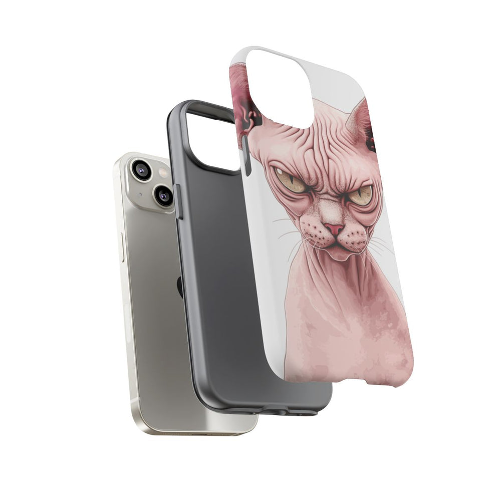 Roze Sfinxkat Illustratie