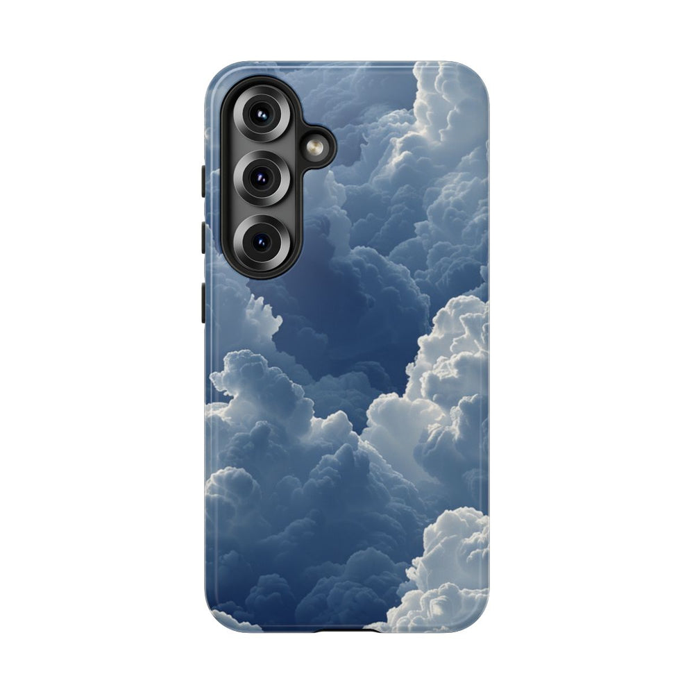 3D Blauw Wolkenpatroon