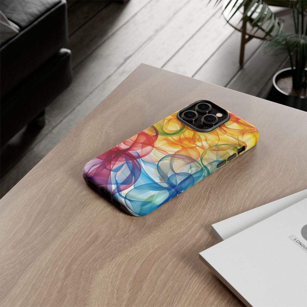 Kleurrijke Abstracte Vloeibare Vormen