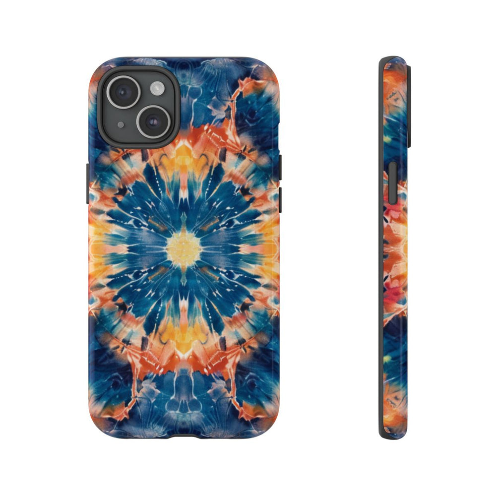 Vrolijk Tie-Dye Mandala Patroon