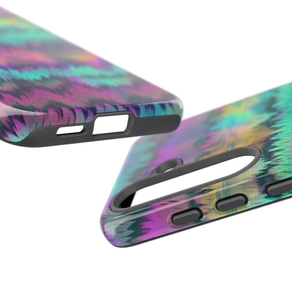Kleurrijk Glitch Patroon Abstract Design