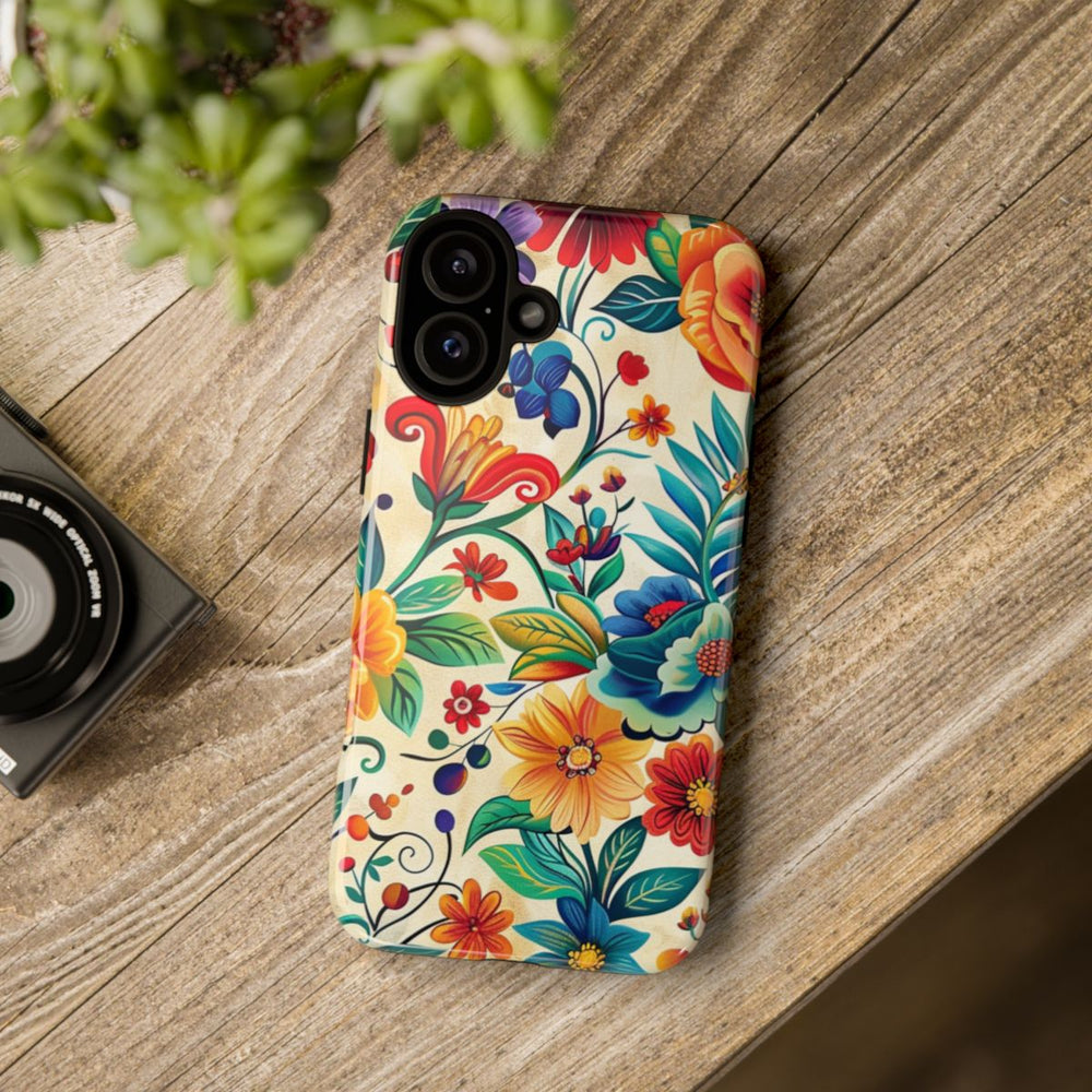 Vrolijk Multicolor Bloemenpatroon
