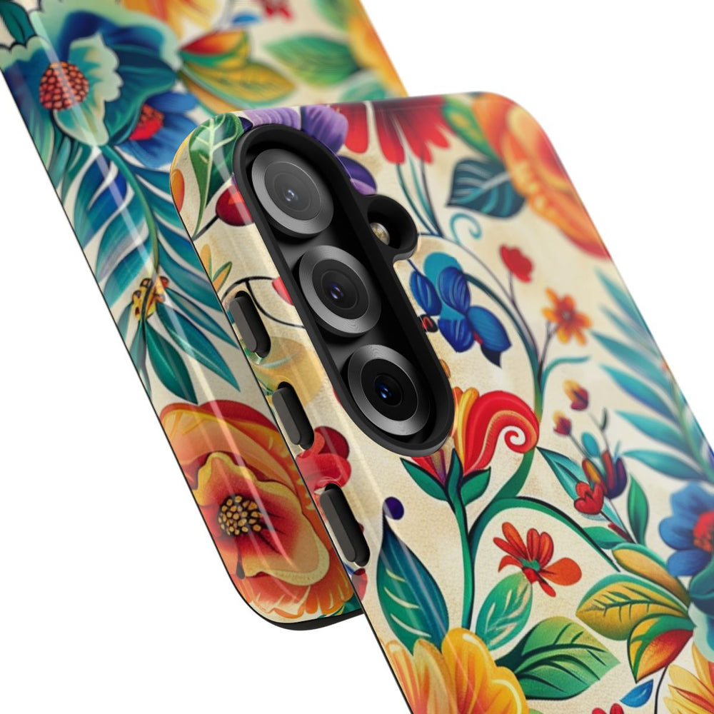 Vrolijk Multicolor Bloemenpatroon