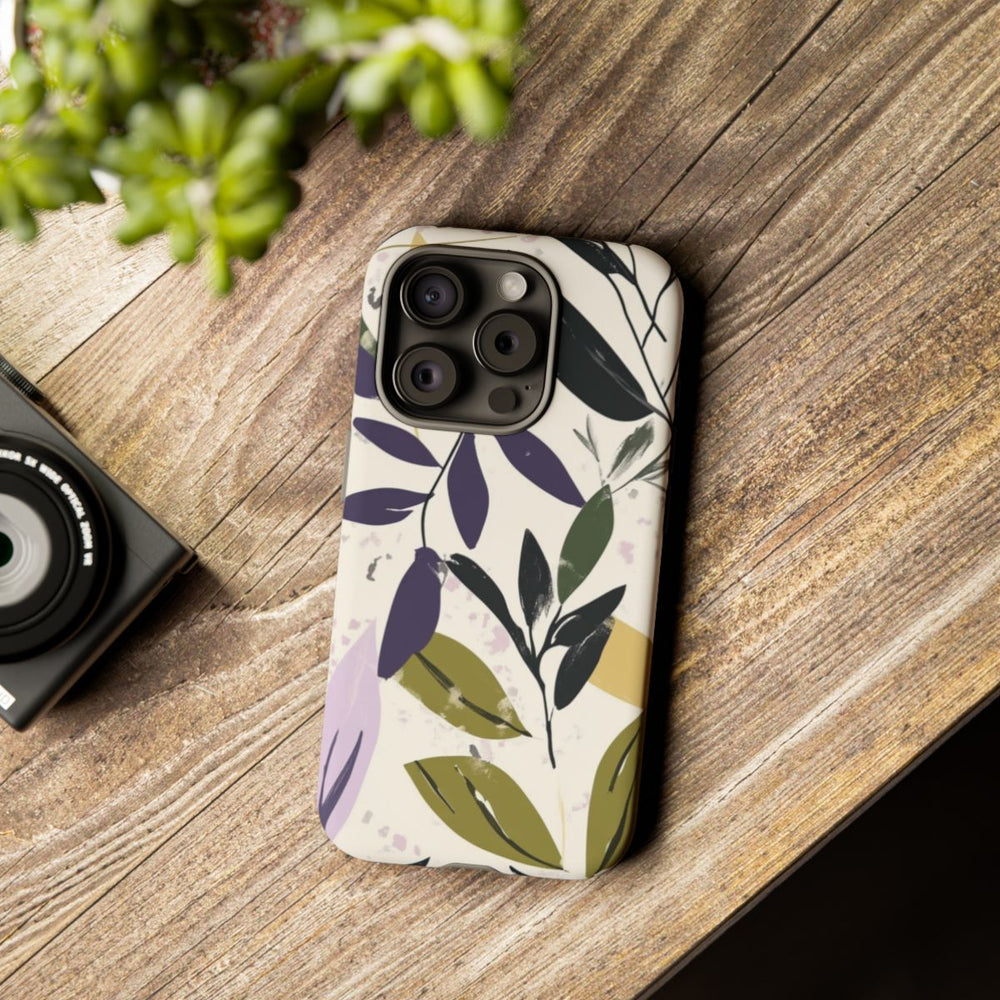 Gestileerd Botanisch Bladerenpatroon