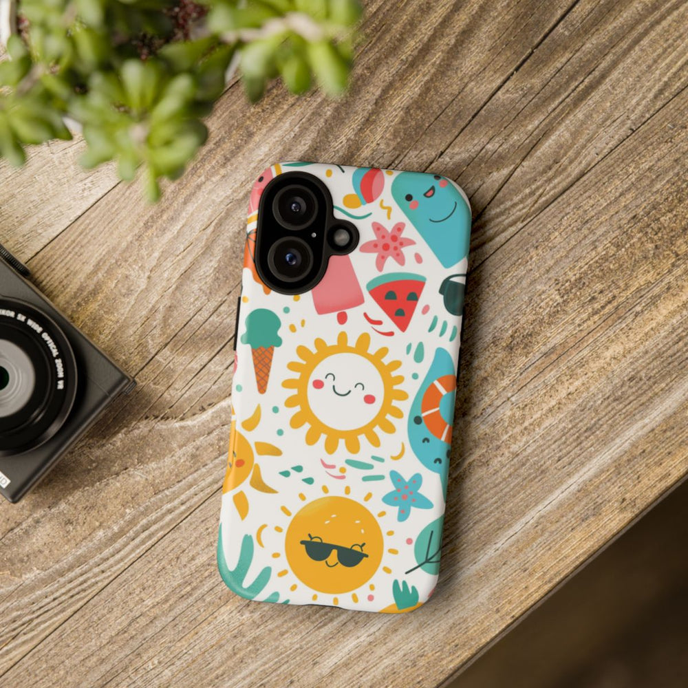 Vrolijke Zomerzonnetjes en Lekkernijen Patroon