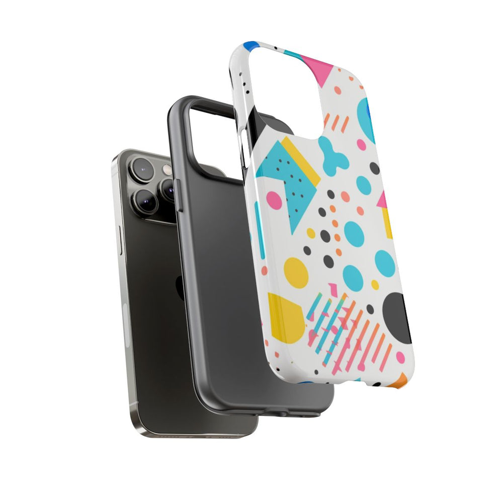 Kleurrijk Memphis Stijl Geometrisch Patroon