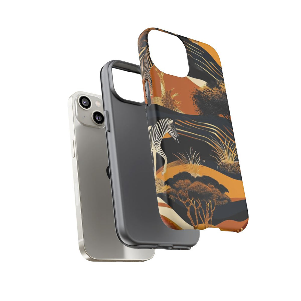 Abstract Afrikaans Savanne Zebra Patroon