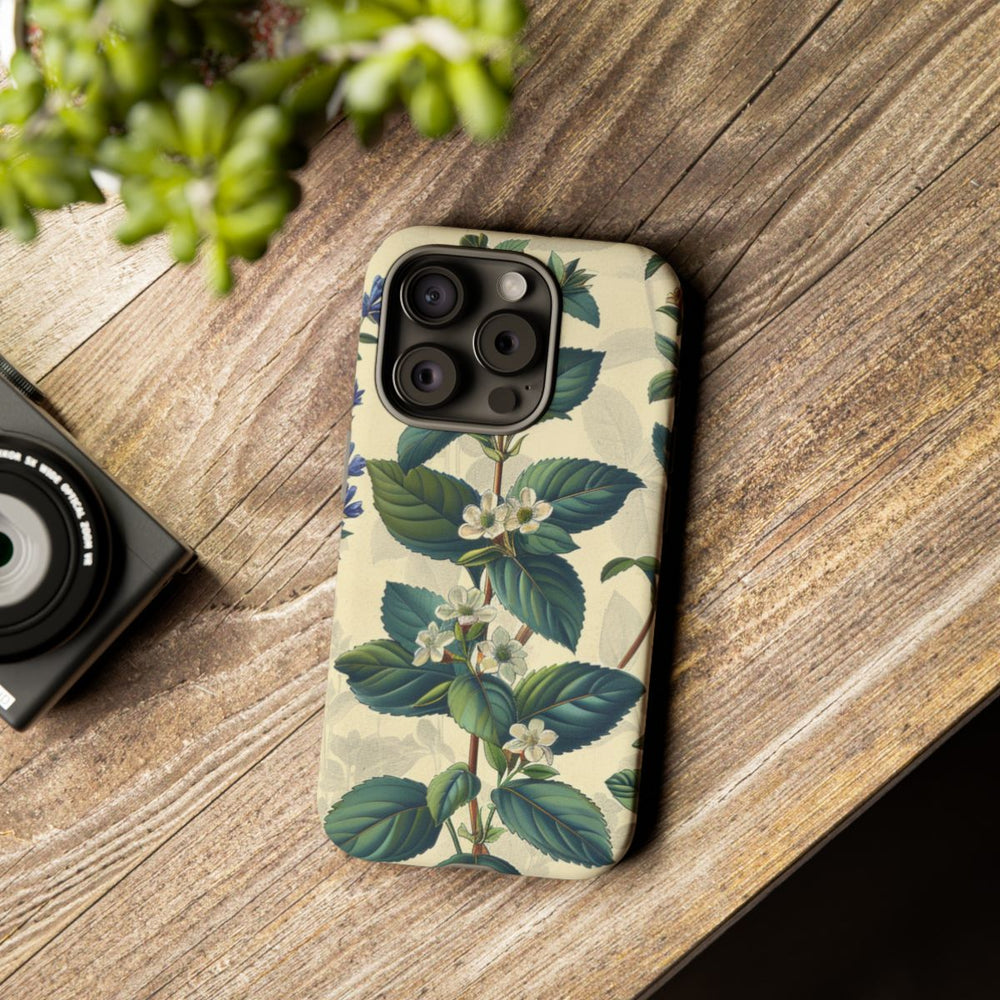 Vintage Botanisch Kruidenpatroon