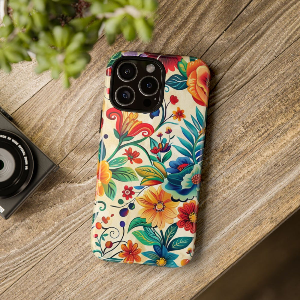 Vrolijk Multicolor Bloemenpatroon