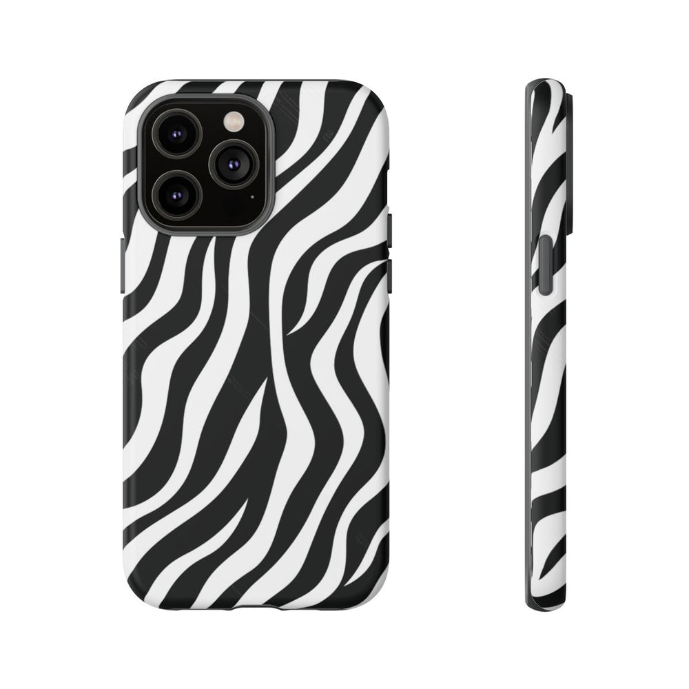 Zwart-Wit Zebra Strepenpatroon