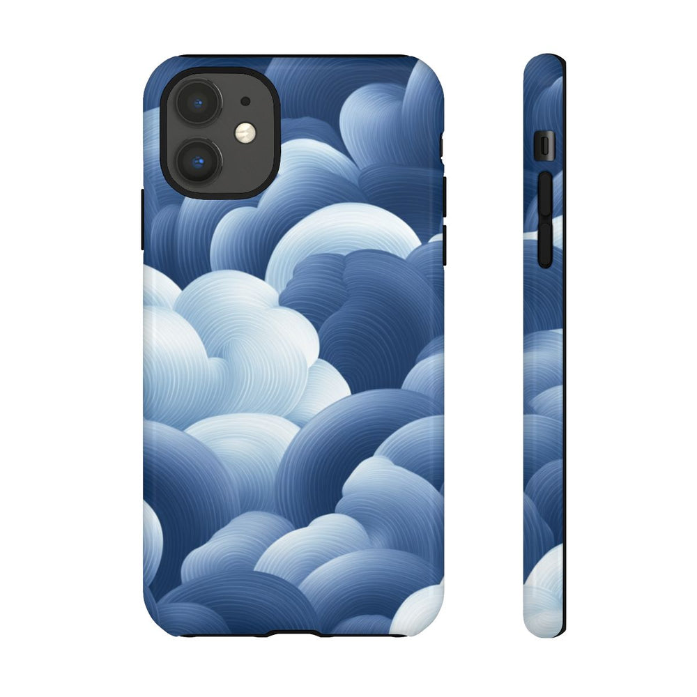 Blauw-Wit Wolkenpatroon