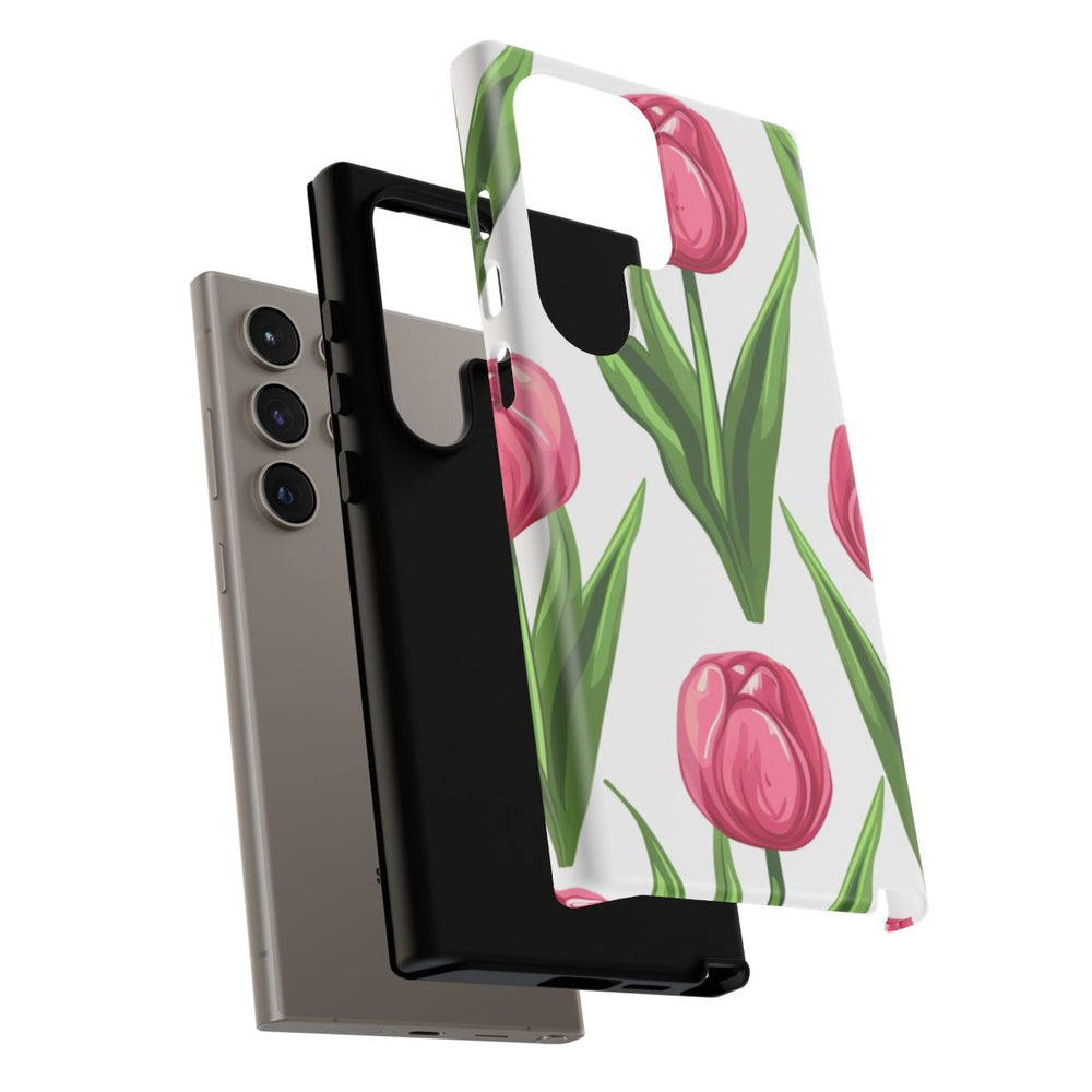 Roze Tulp Bloemenpatroon