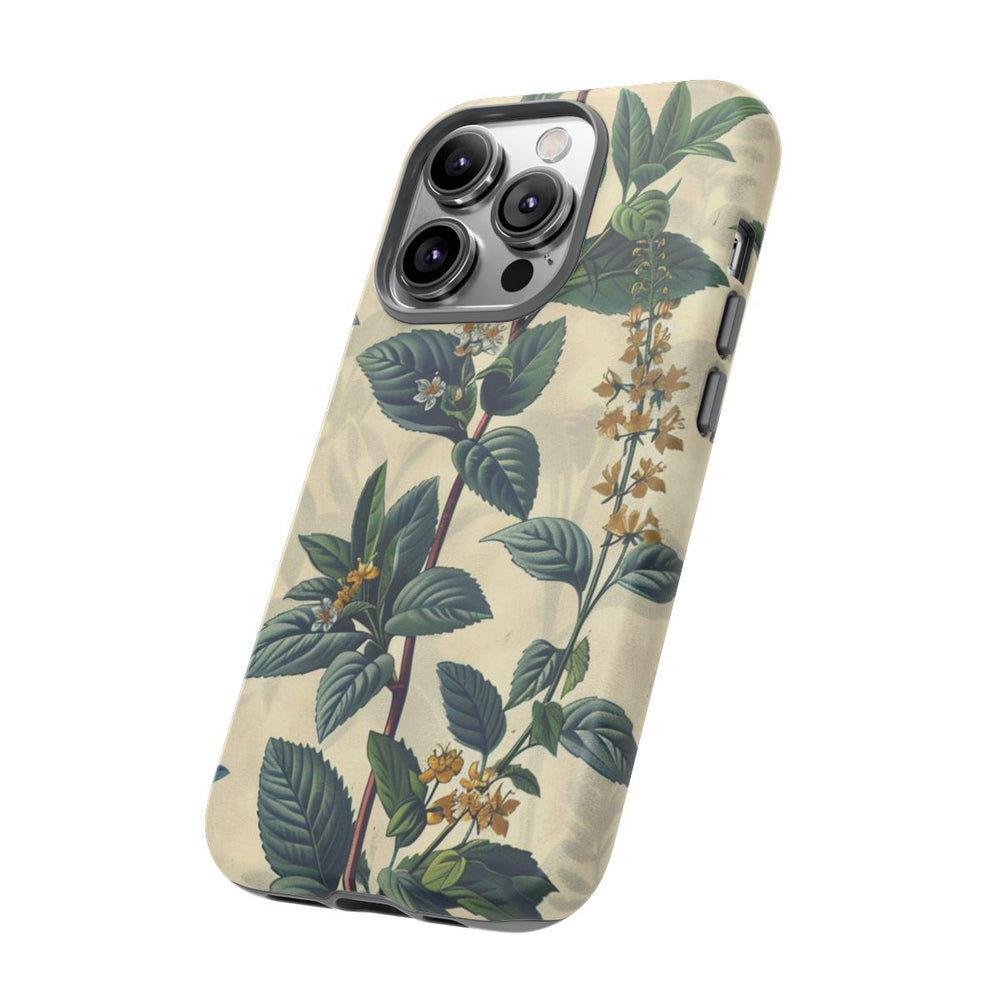 Vintage Botanisch Kruidenpatroon