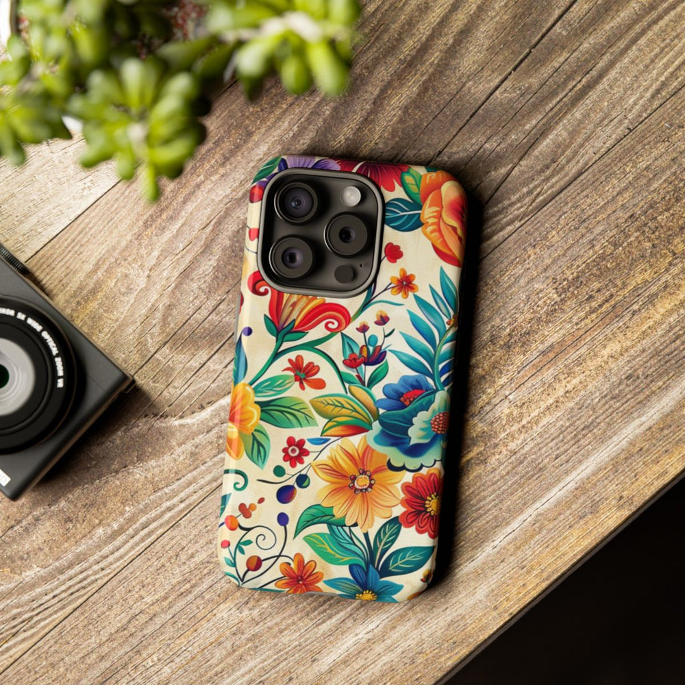 Vrolijk Multicolor Bloemenpatroon