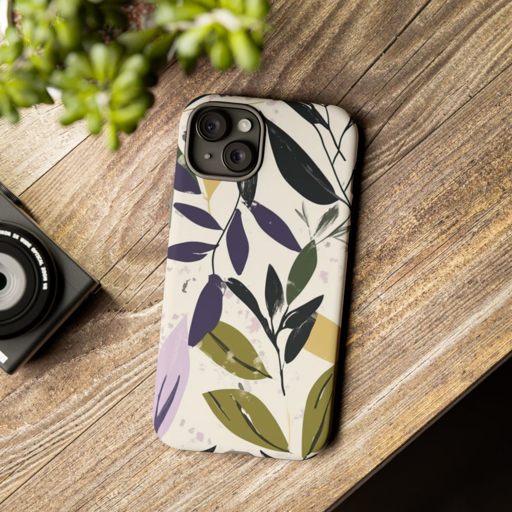 Gestileerd Botanisch Bladerenpatroon
