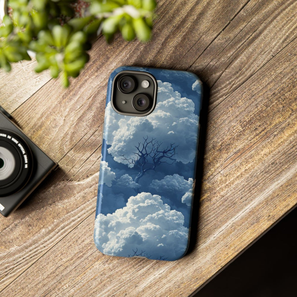3D Wolken en Boompatroon