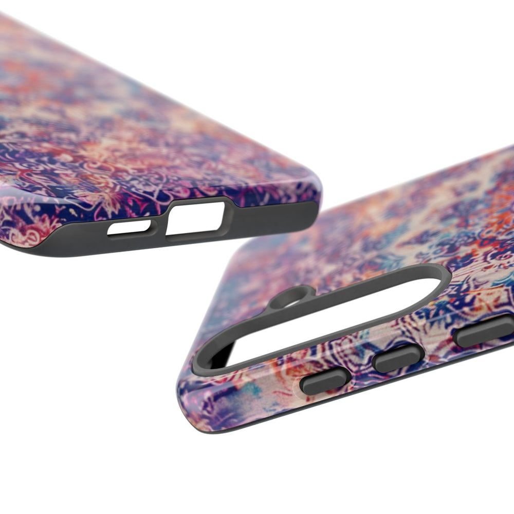 Gedetailleerd Psychedelisch Oosters Tapijtpatroon