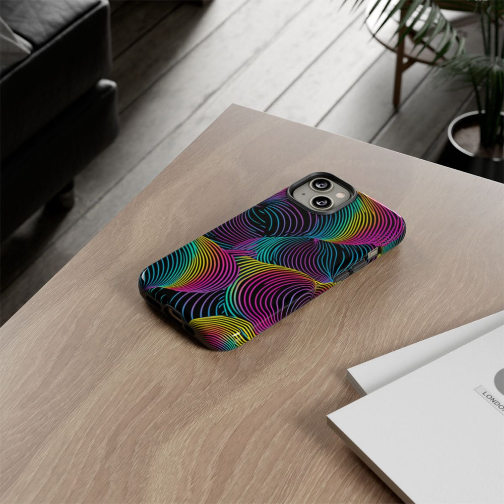 Kleurrijk Psychedelisch Optisch Patroon