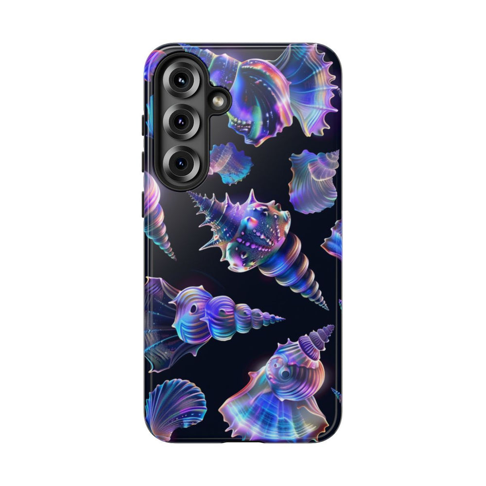 Neon Pastel Schelpenpatroon