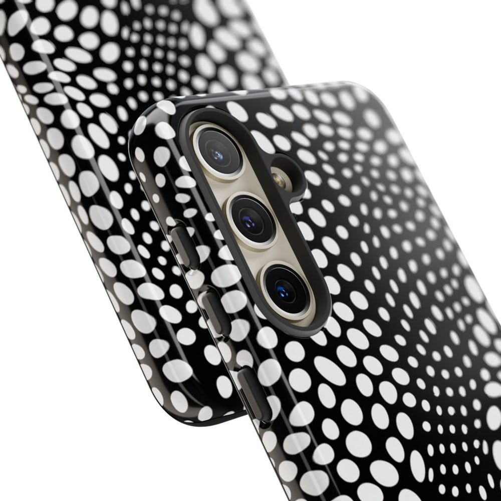 Zwart-Wit Optische Illusie Patroon