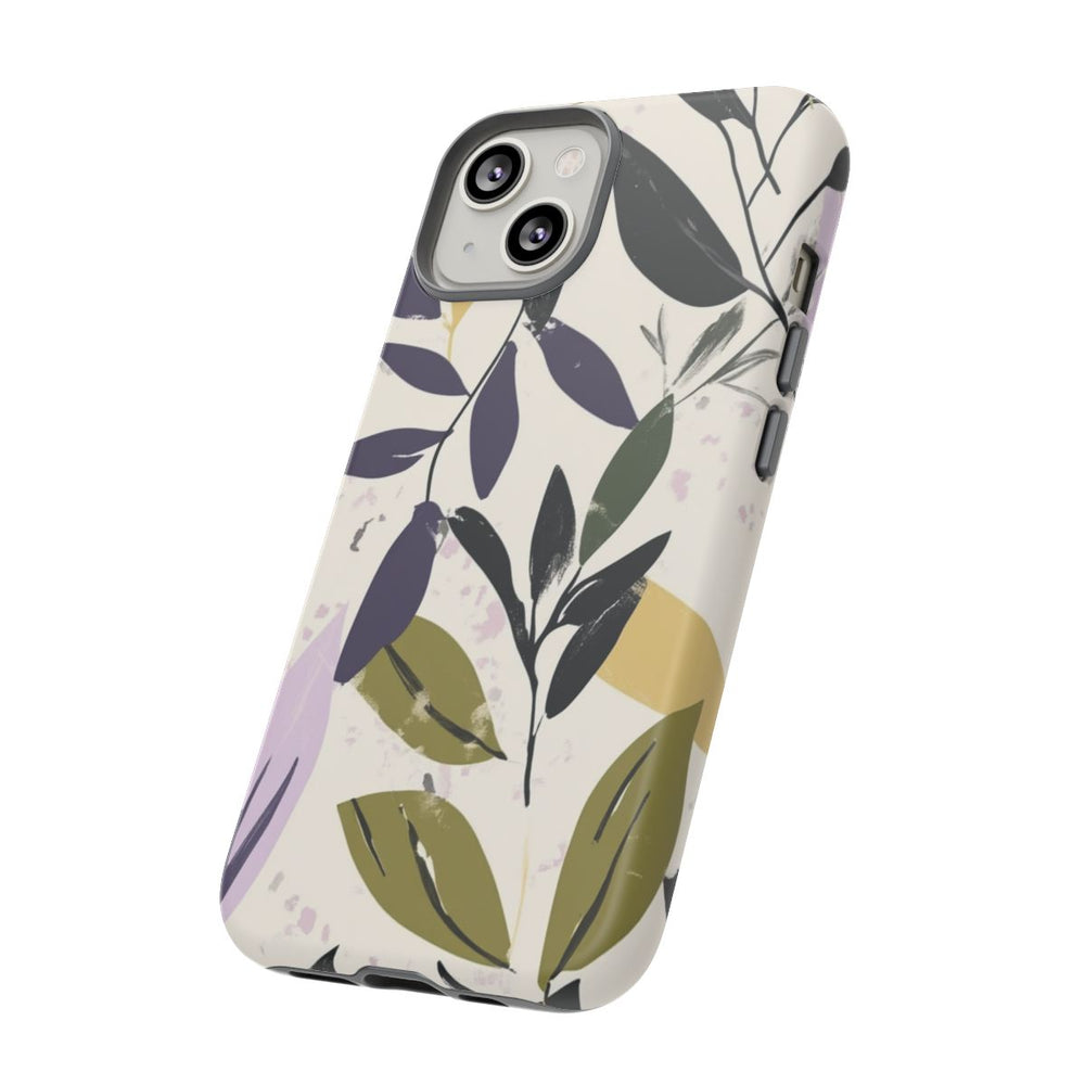 Gestileerd Botanisch Bladerenpatroon