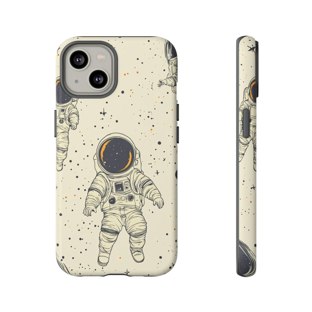 Zwevende Astronauten en Ruimtepatroon