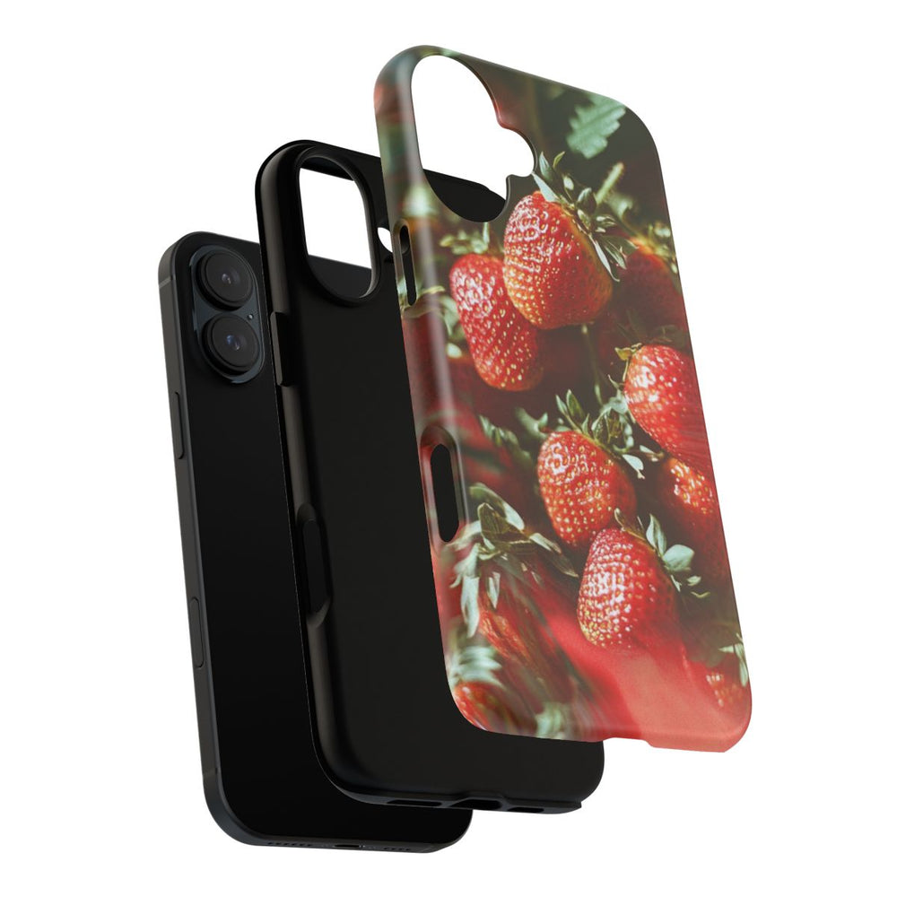 Verse Rode Aardbeien in Tros