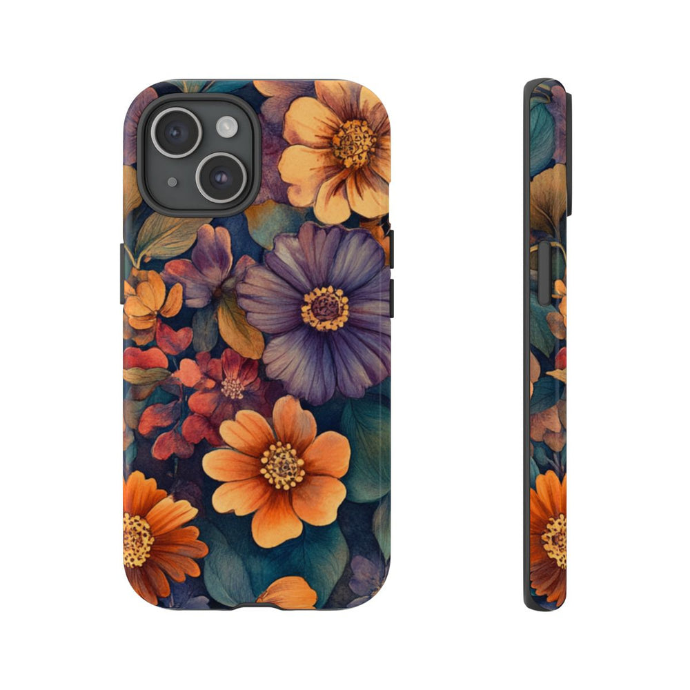 Levendig Aquarel Bloemenpatroon