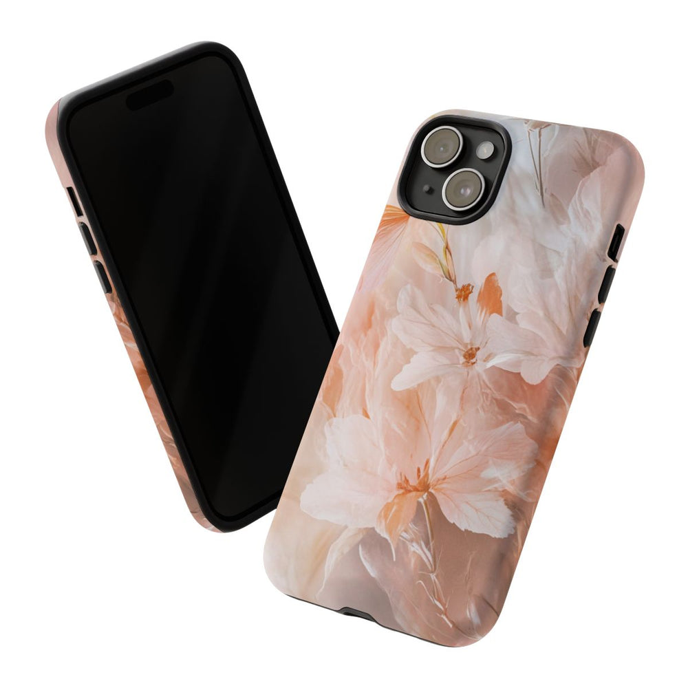 Zachte Pastelkleurige Bloemen Abstract