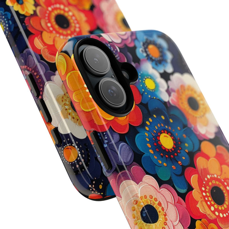 Levendig Abstract Bloemenpatroon