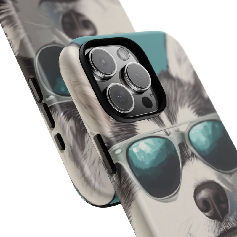 Stoere Husky met Zonnebril