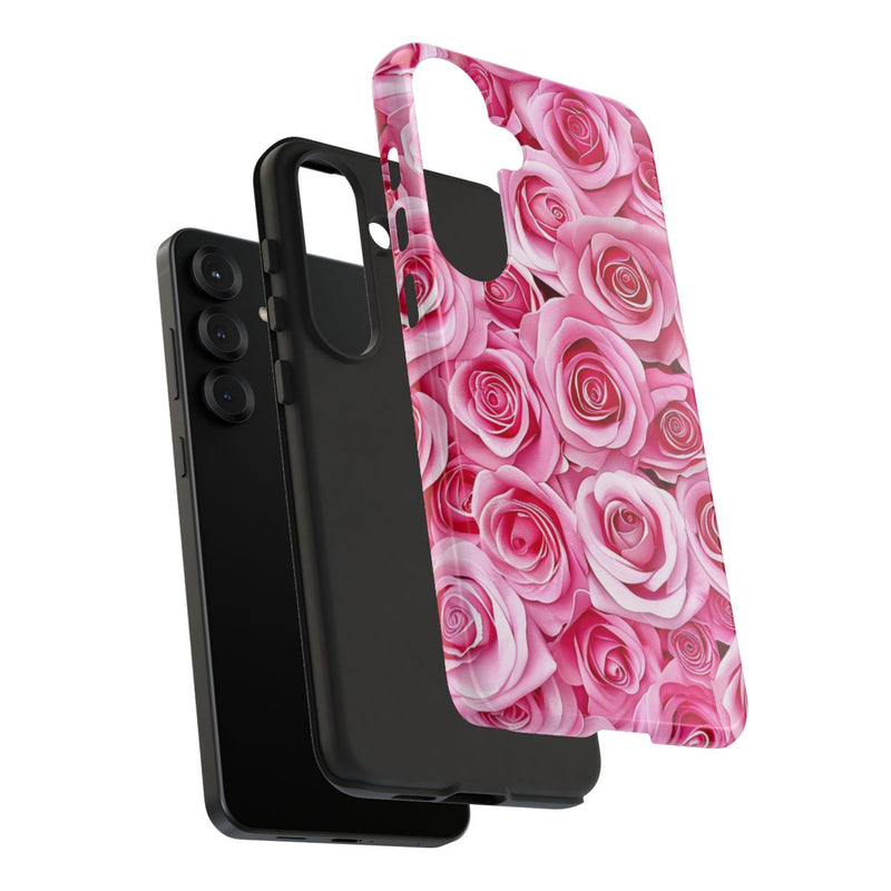 Roze Rozenpatroon