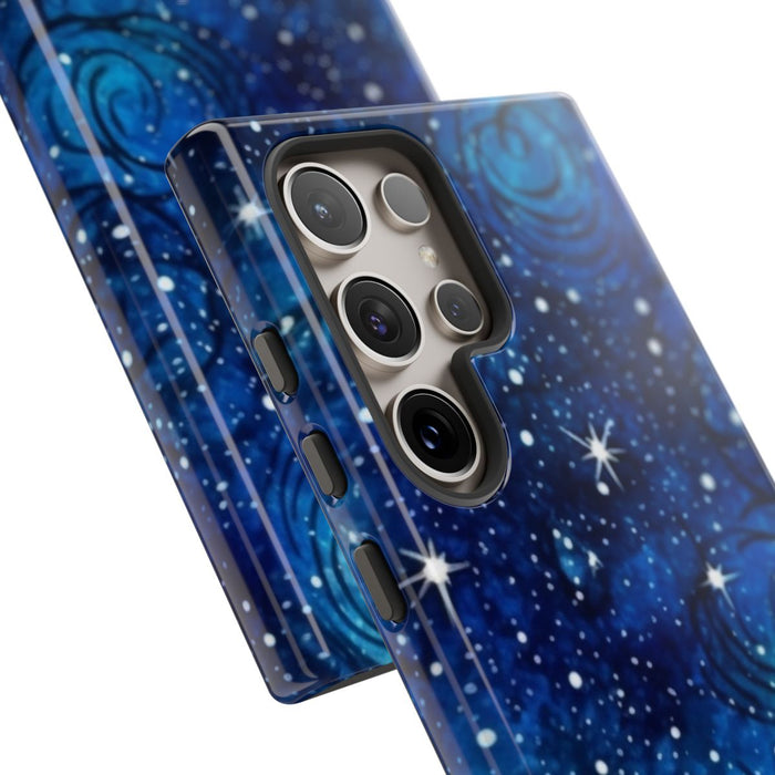 Blauw Sterrenstelsel Patroon