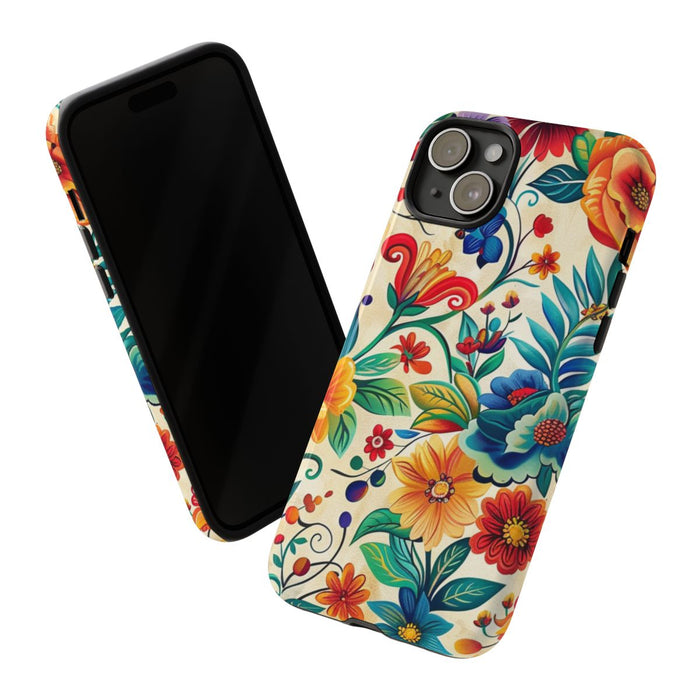 Vrolijk Multicolor Bloemenpatroon