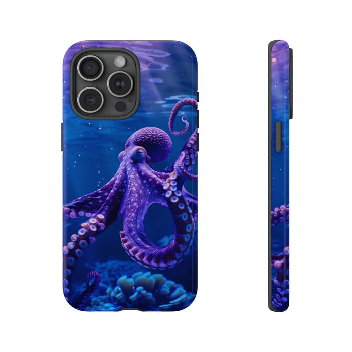 Paarse Octopus Onderwaterlandschap