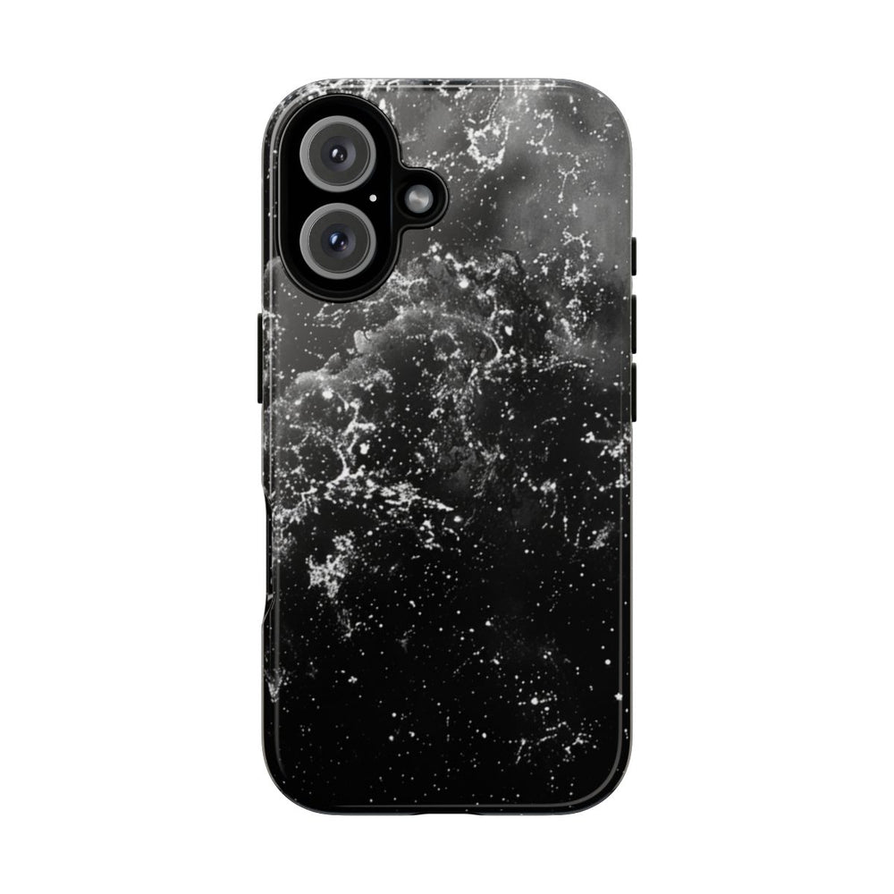 Zwart-Witte Galaxie Textuur