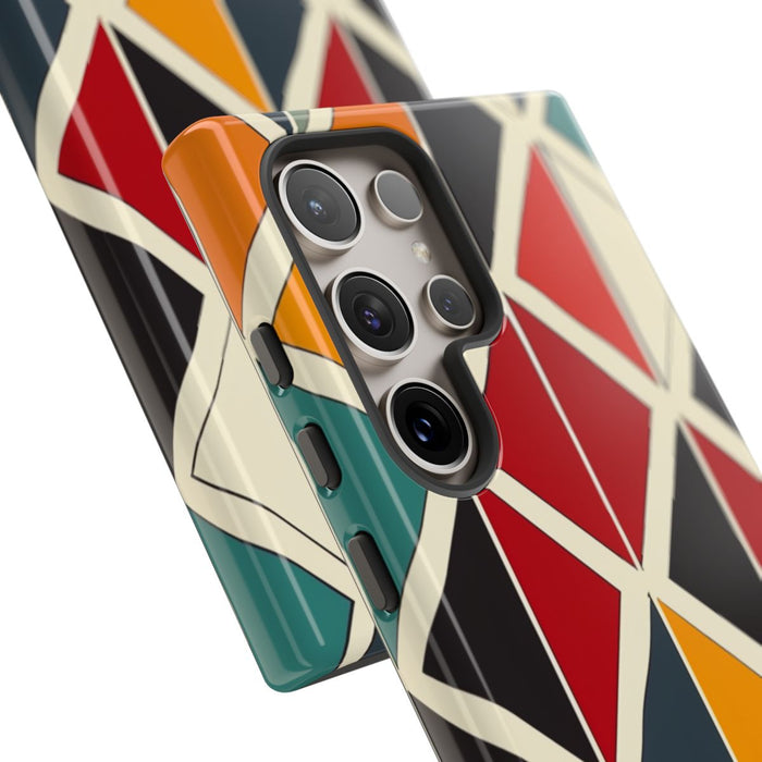 Kleurrijk Geometrisch Diamantpatroon