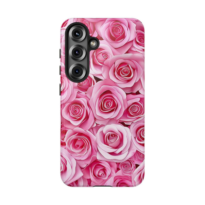 Roze Rozenpatroon