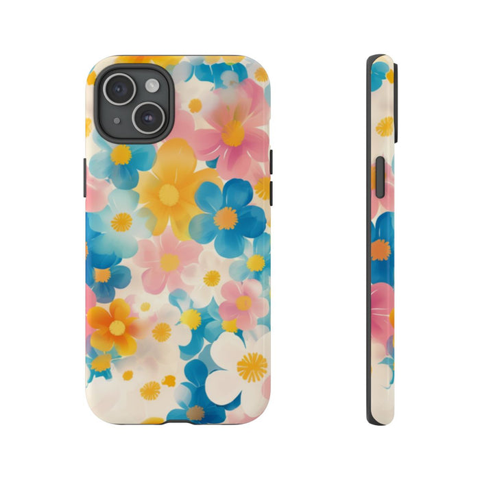 Vrolijk Pastel Bloemenpatroon