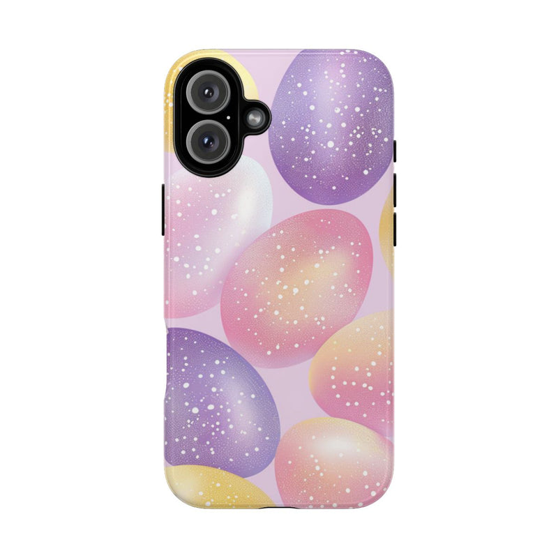 Pastelkleurige Glitter Paaseieren Patroon